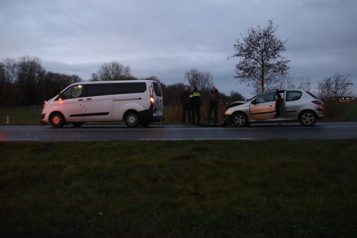 Flinke schade bij kop-staartbotsing