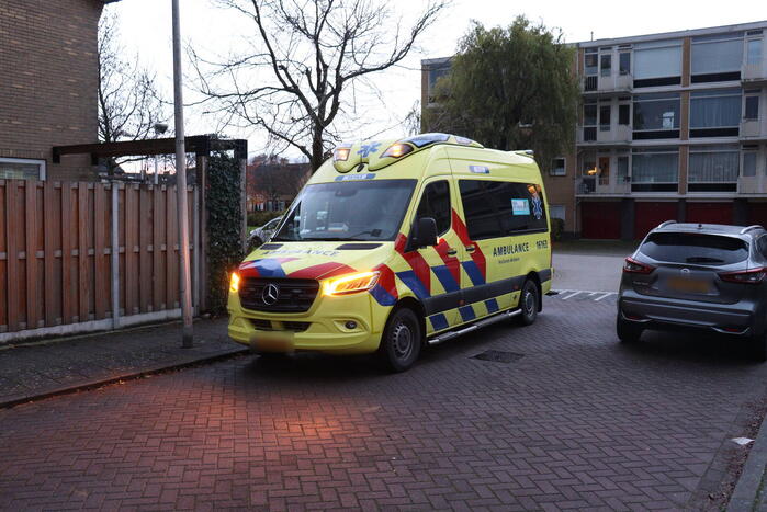 Traumahelikopter landt op grasveld