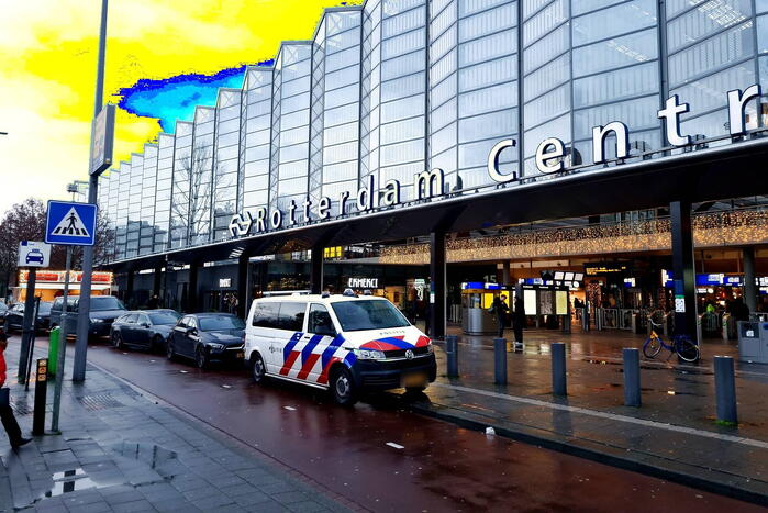 Centraal station deels ontruimd door politie-inzet