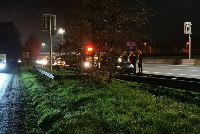 Vertraging na kop-staart botsing