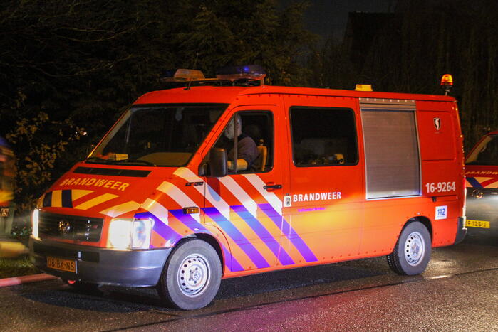 Grote brand in loods