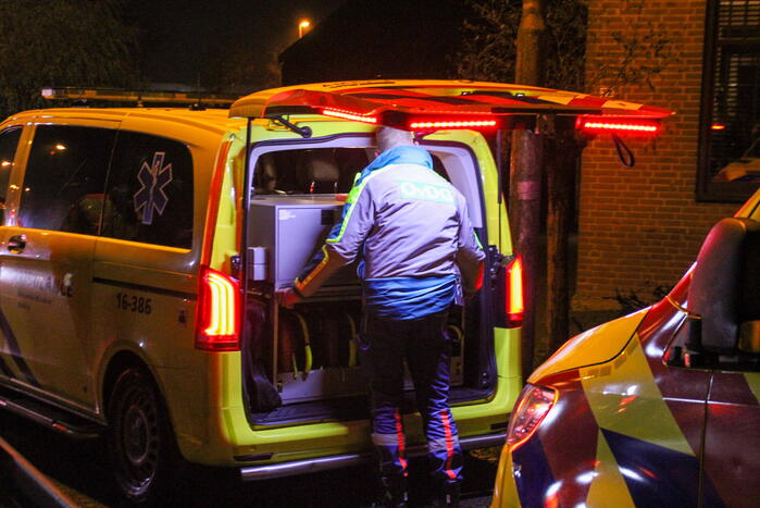 Grote brand in loods