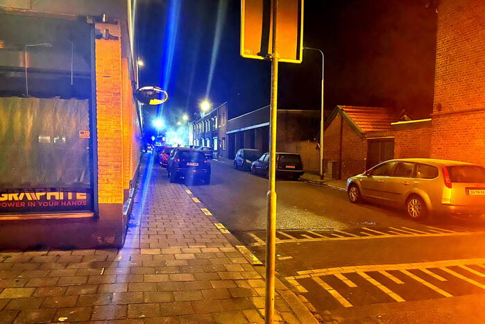 Auto verwoest door brand