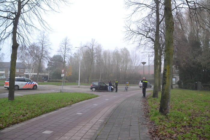 Fietser gewond bij aanrijding met auto