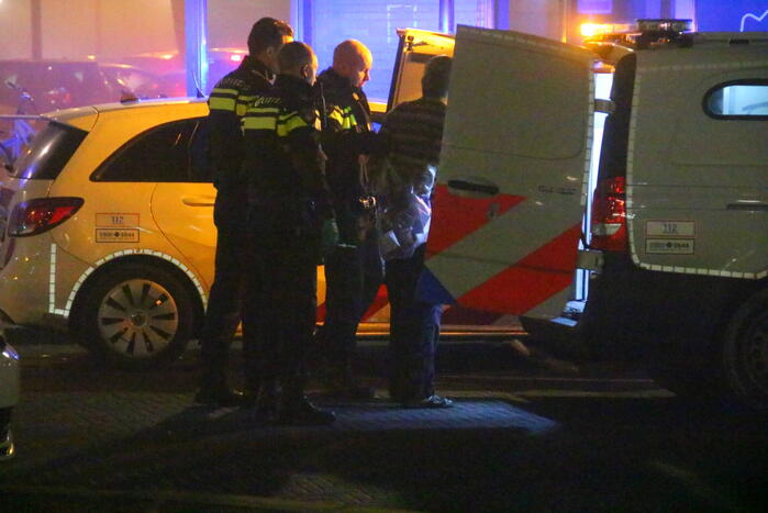 Aanhouding en gewonde bij steekpartij