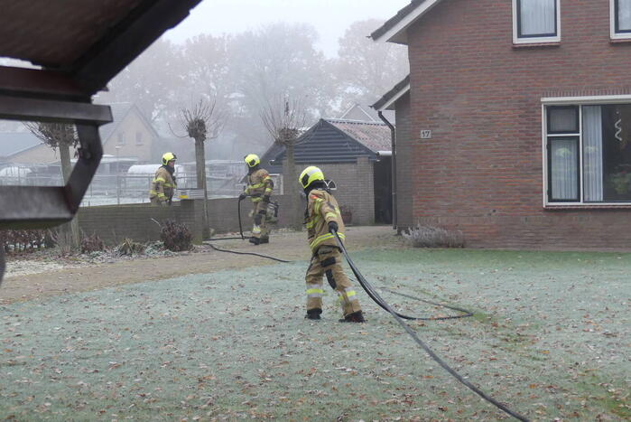 Schoorsteenbrand snel onder controle