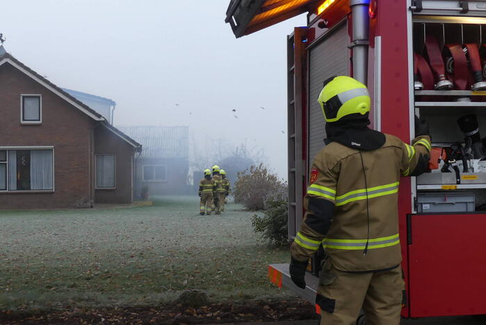 Schoorsteenbrand snel onder controle