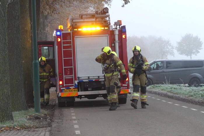 Schoorsteenbrand snel onder controle