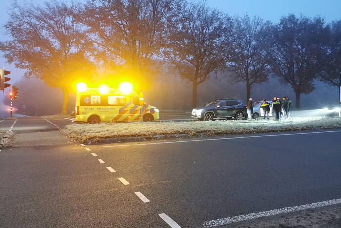 Vertraging na kop-staart botsing