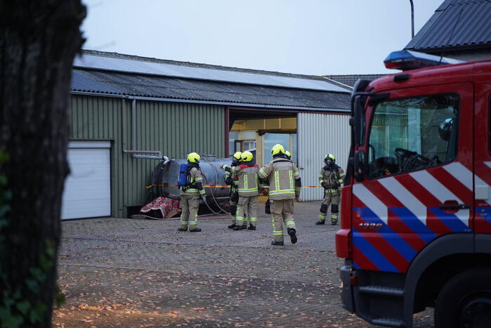 Gewonden na vreemde lucht, brandweer doet onderzoek