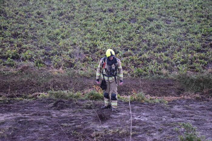 Weg afgesloten vanwege gaslucht