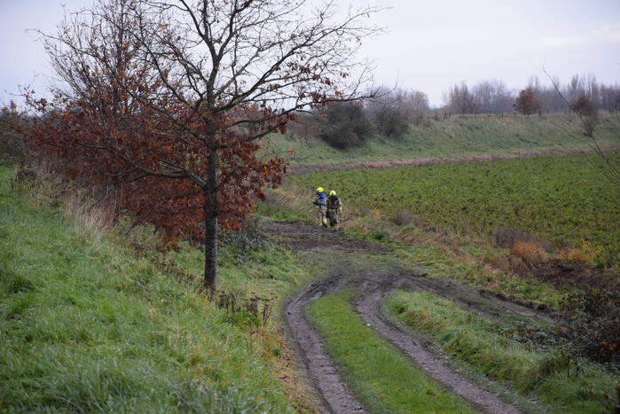 Weg afgesloten vanwege gaslucht