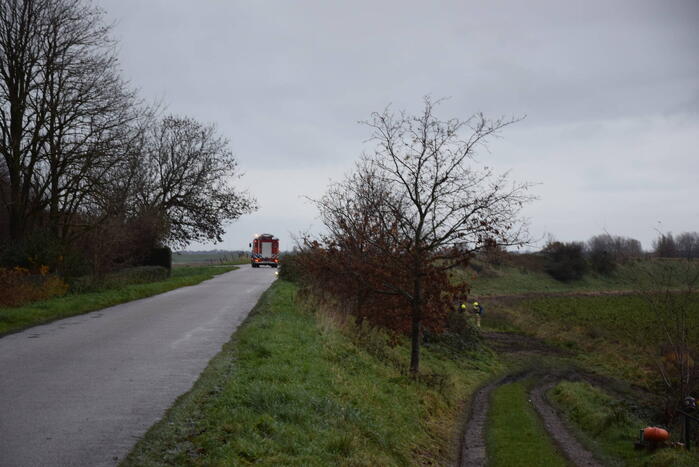 Weg afgesloten vanwege gaslucht