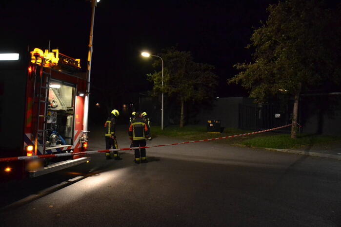 Gaslekkage bij verdeelkast