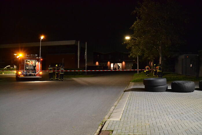 Gaslekkage bij verdeelkast