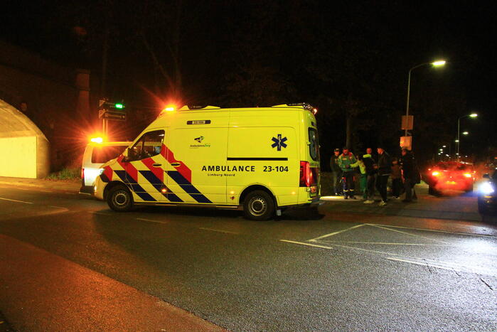 Maaltijdbezorger gewond na val met scooter