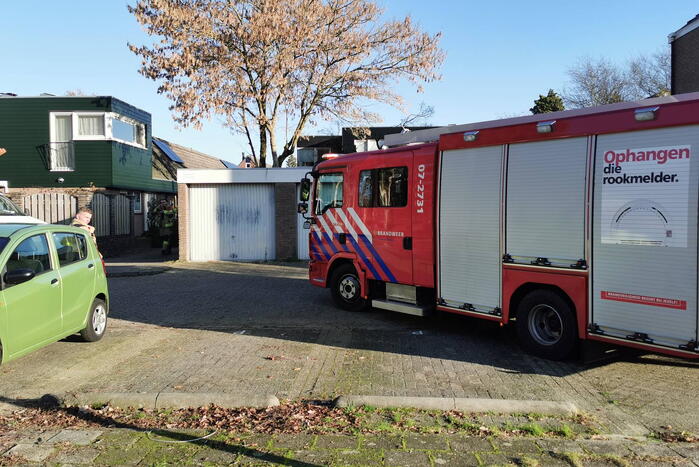 Gasleiding geraakt bij werkzaamheden