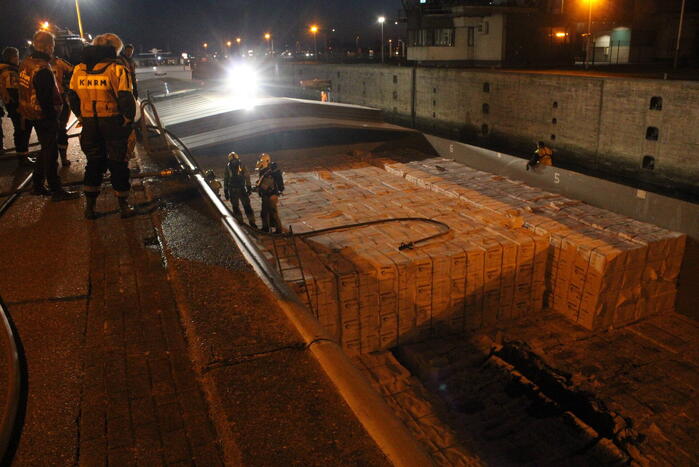 Brand in ruim van schip