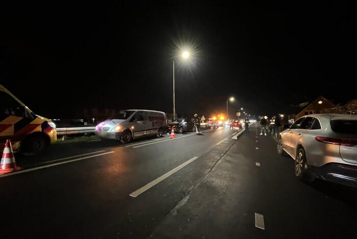 Schade bij kop-staartbotsing