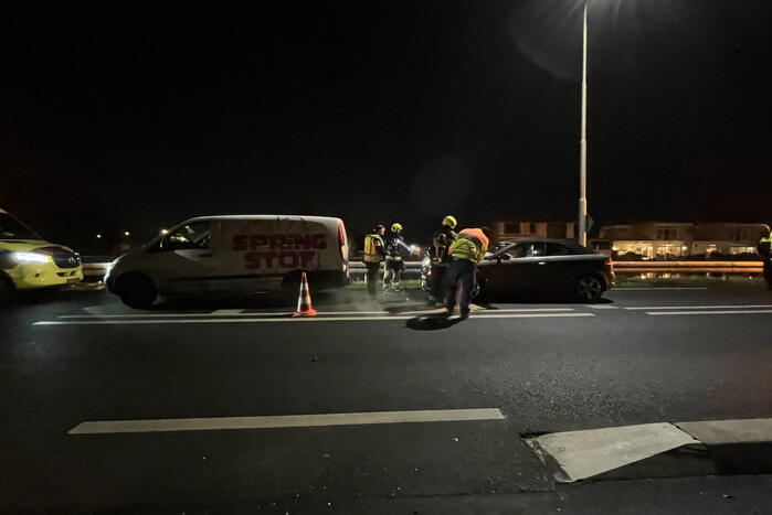 Schade bij kop-staartbotsing