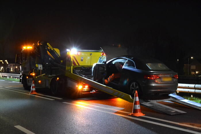 Schade bij kop-staartbotsing