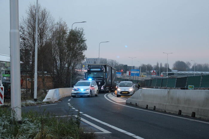Veel schade bij frontale botsing