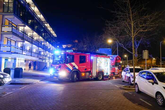 Gewonde bij brand in flatwoning