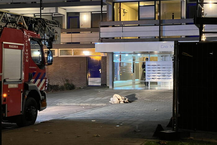 Gewonde bij brand in flatwoning