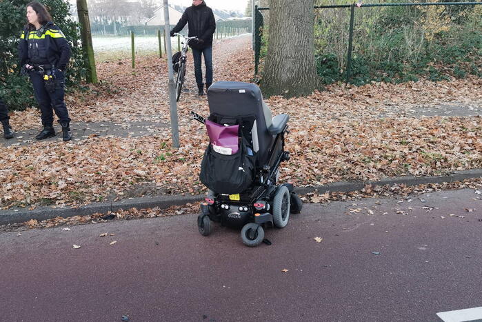 Persoon in rolstoel aangereden automobiliste