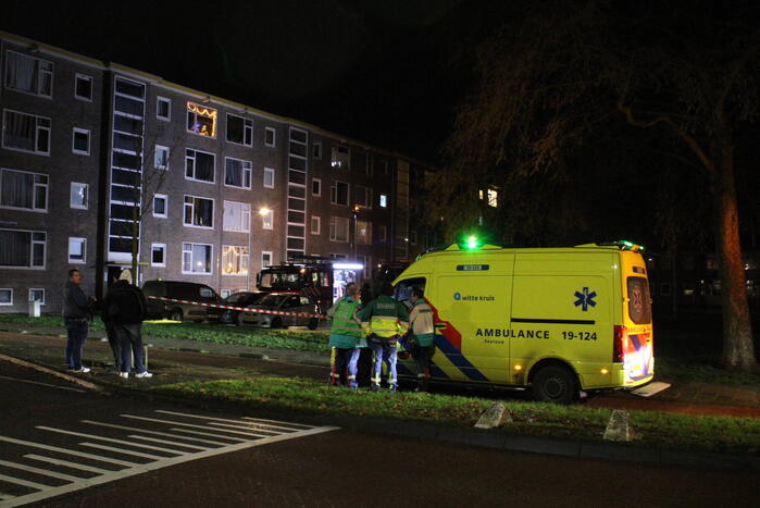 Personen gered na grote brand in kelder