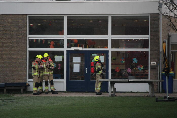 Grote uitslaande brand bij AZC