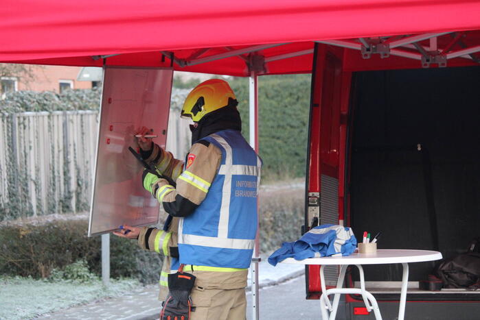 Grote uitslaande brand bij AZC