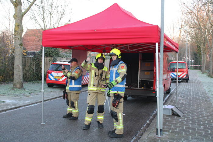 Grote uitslaande brand bij AZC