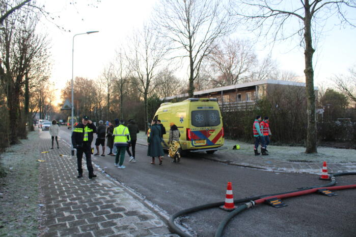 Grote uitslaande brand bij AZC