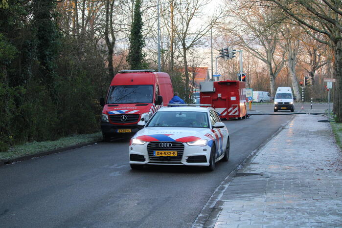 Grote uitslaande brand bij AZC