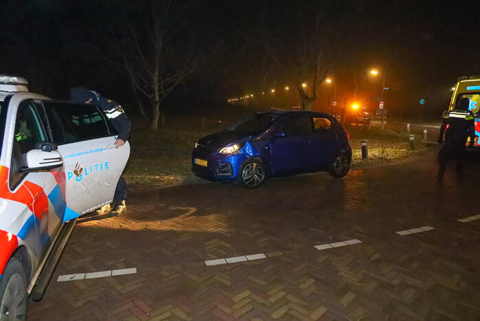 Botsing tussen twee automobilisten