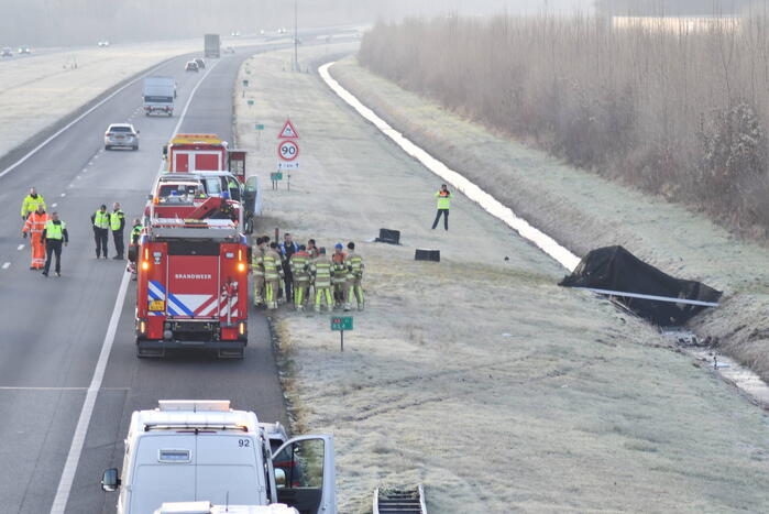 Twee doden bij eenzijdig ongeval