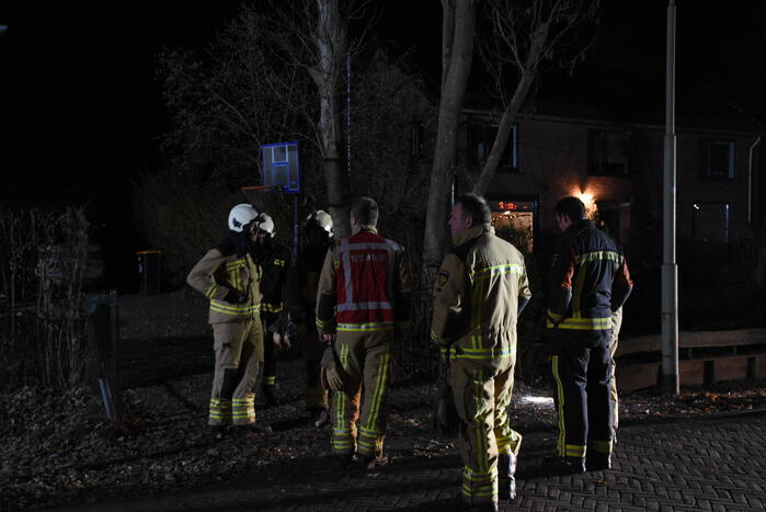 Schoorsteenbrand snel onder controle