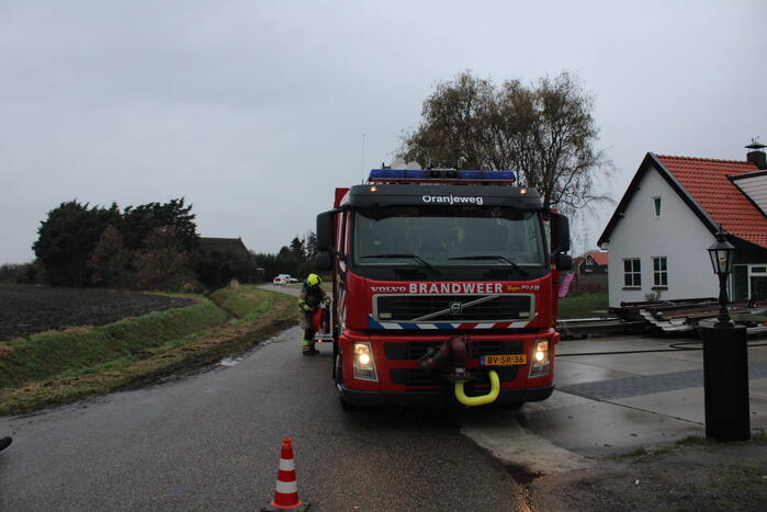 Woning geventileerd na brand