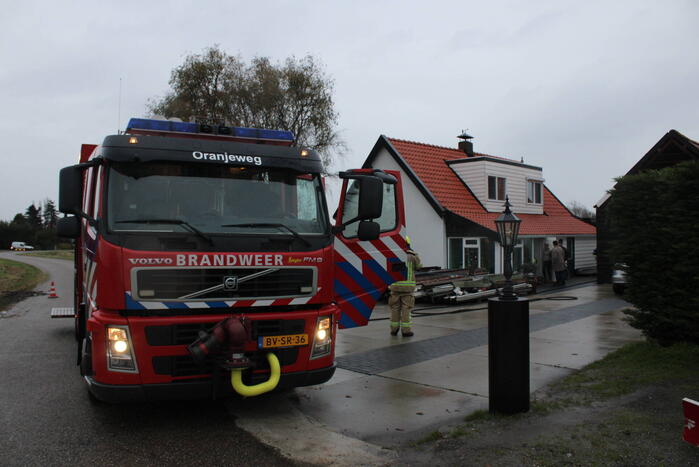 Woning geventileerd na brand