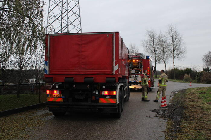 Woning geventileerd na brand