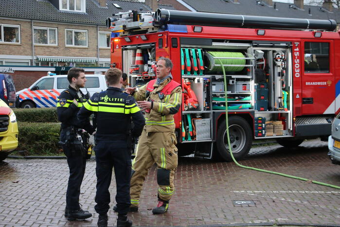 Appartementencomplex ontruimd door brand in wasmachine