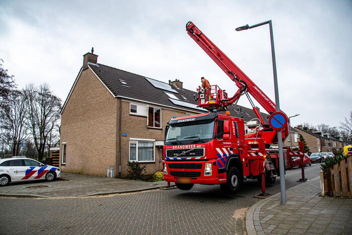 Brandweer assisteert medisch personeel
