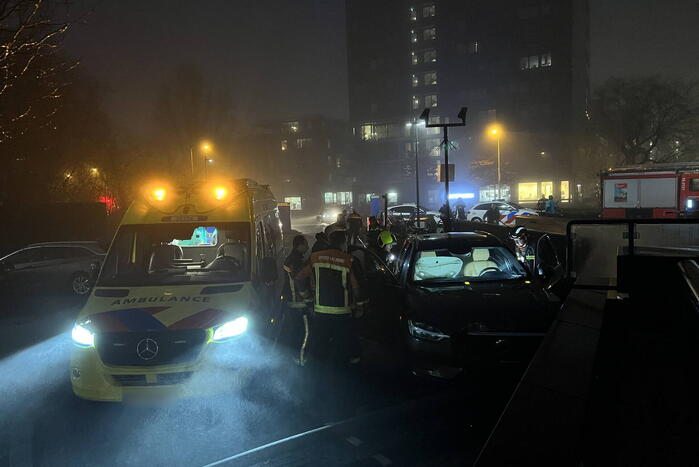 Persoon gewond bij ongeval Groene Hart Ziekenhuis