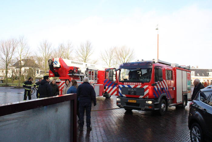 Brand in cafetaria Tammy's