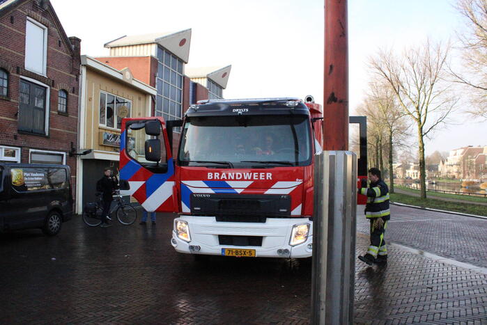 Brand in cafetaria Tammy's