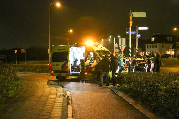 Maaltijdbezorger gewond bij botsing met automobilist