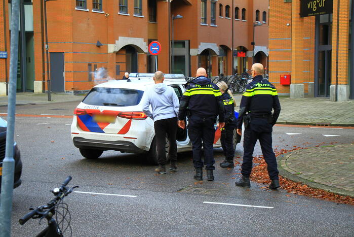 Bestuurder aangehouden na aanrijding fietser