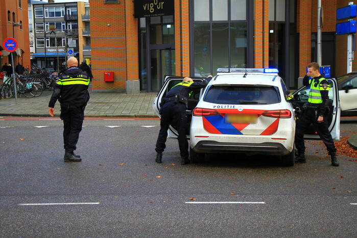 Bestuurder aangehouden na aanrijding fietser