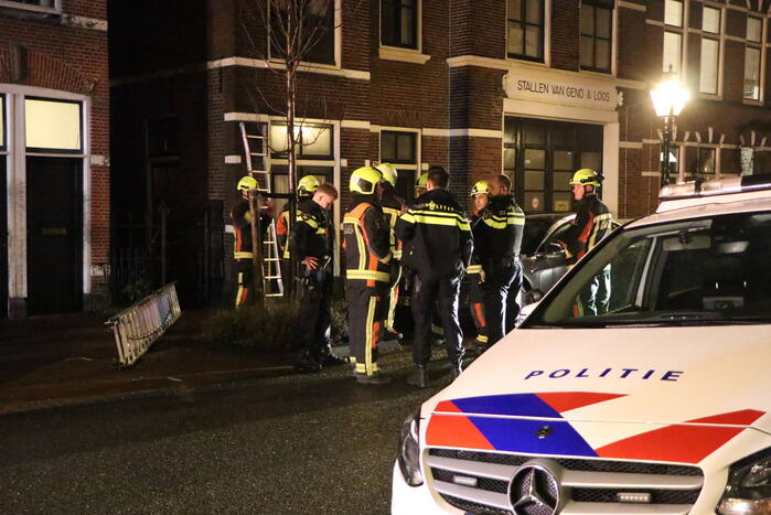 Dak van oude loods ingestort